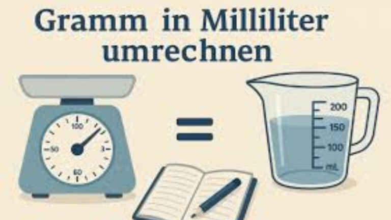 gramm in ml umrechnen