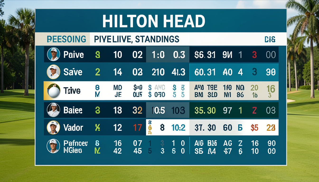 hilton head leaderboard